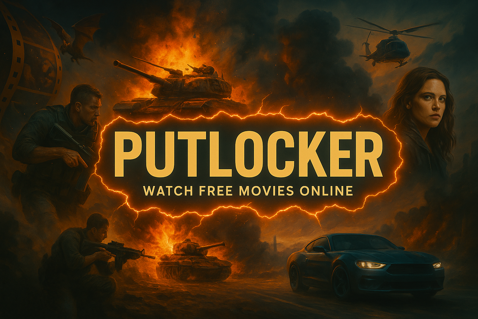 Putlocker streaming movies and TV series banner